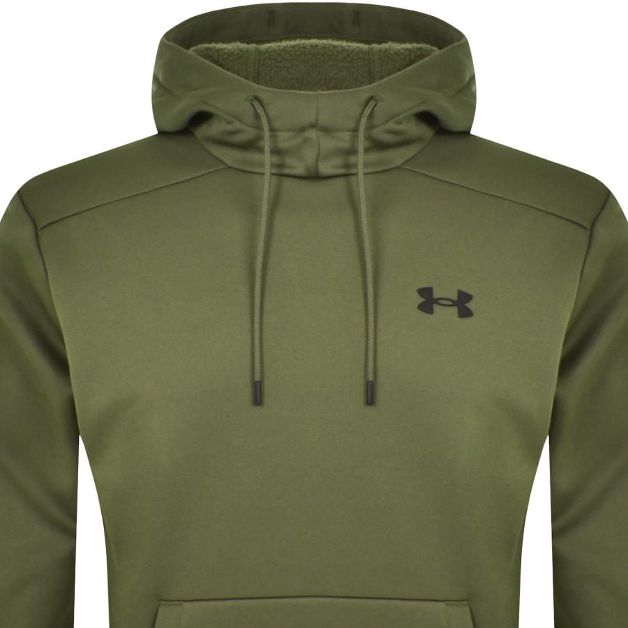 Men's under armour hoodie green clearance